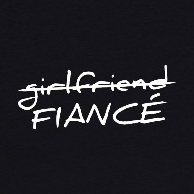 Girlfriend to fiance T-shirt by RedYolk
